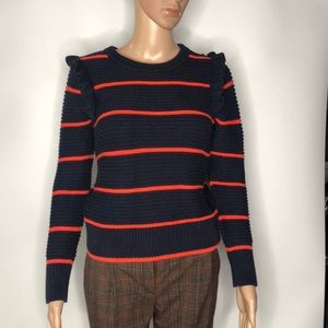 Banana Republic Knot Stripe Sweater Size S